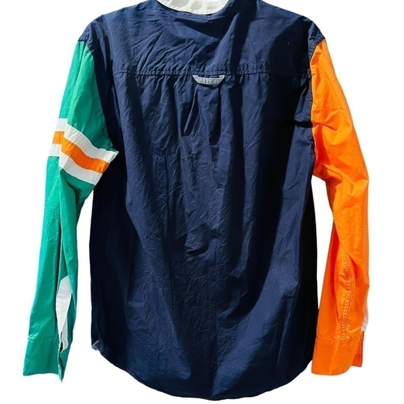 Rocawear Y2K Long Sleeve Button Down Streetwear Embroidered Shirt Size Large - Picture 6 of 7